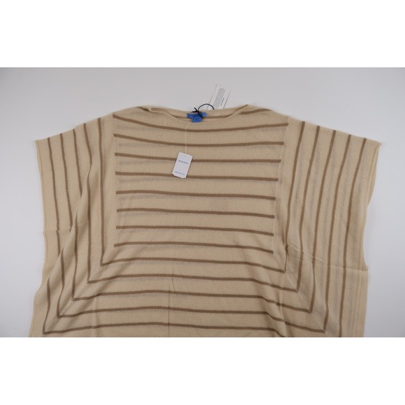 J. McLaughlin Sweaters - J.McLaughlin Marin Cashmere Poncho Stripe OS  100% Cashmere NWT